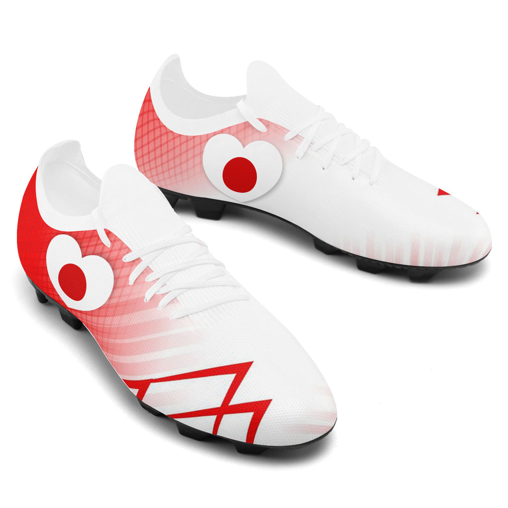 Custom Japan 2026 World Cup Sneakers DIY Country Flag Running Shoes Lightweight Sport Shoes Gift for Football Fans Personalized Team Name and Logo SC02-F025043-10