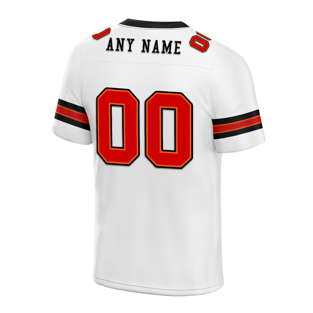 Custom White Classic Style Personalized Authentic Football Jersey FBJ02-bd0a70ae