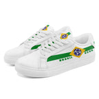 Custom 2026 World Cup Brazil Sneakers DIY Country Flag Running Shoes Lightweight Sport Shoes Gift for Football Fans Personalized Team Name and Logo FN023-F027052-3
