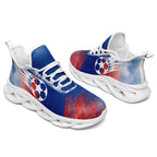 Custom France 2026 World Cup Sneakers DIY Country Flag Running Shoes Lightweight Sport Shoes Gift for Football Fans Personalized Team Name and Logo FN003-F025037-1