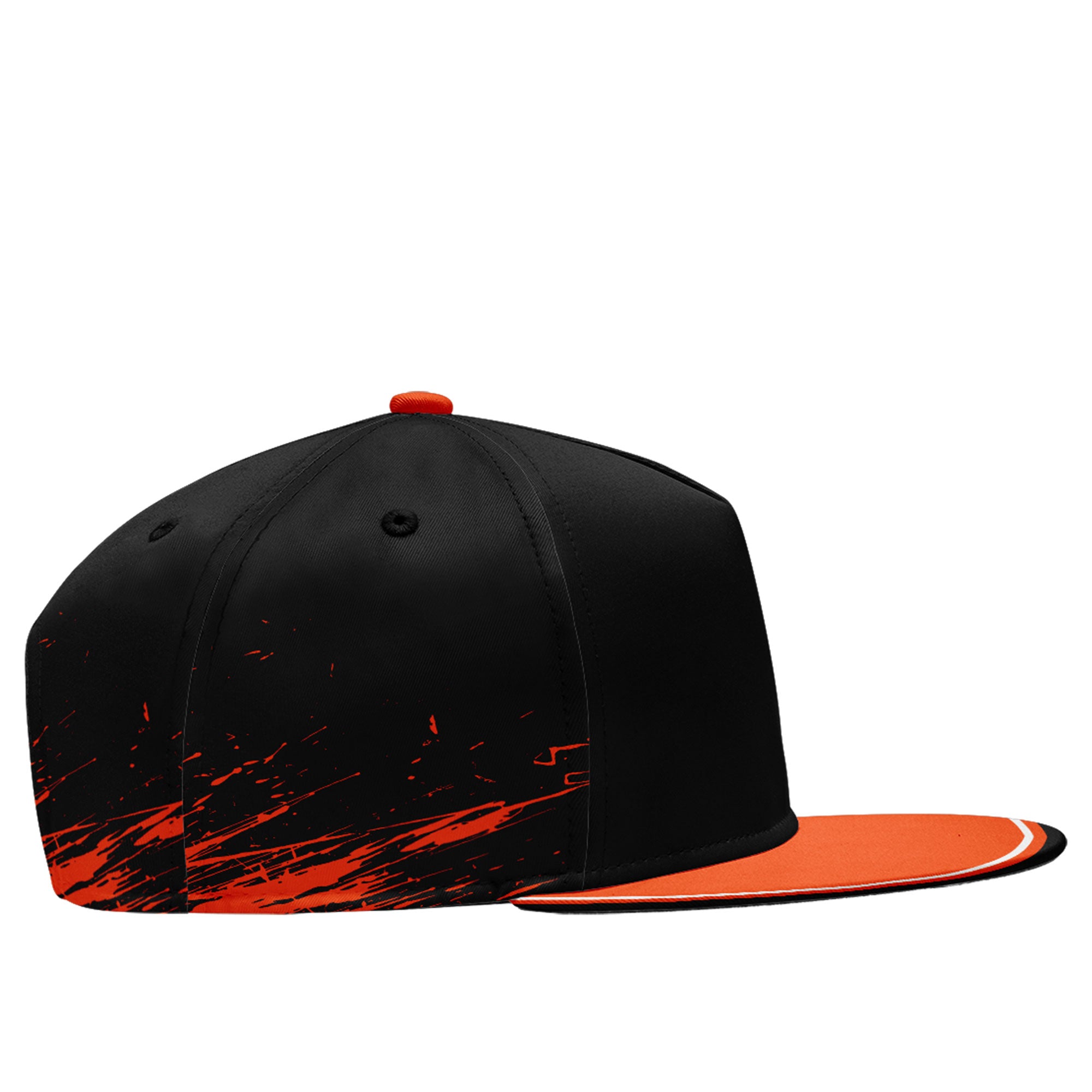 Custom Black Orange Cincinnati Football Jersey and Hat Combo Offer Personalized Combo ZH-D020326-6
