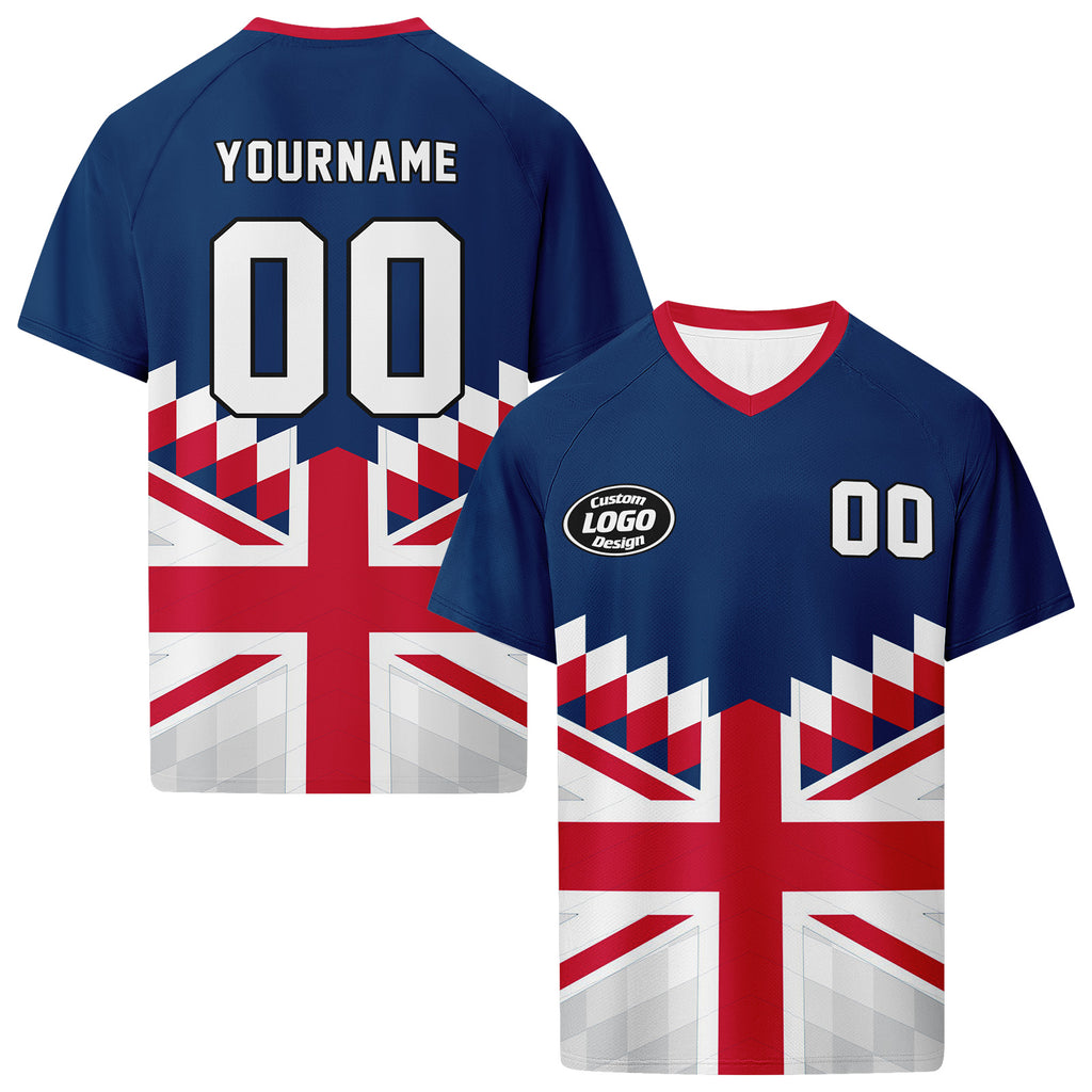 Custom England 2026 World Cup Football Shirt Customized Soccer Jersey for Fans Add Your Name & Number FZ190-F023109-10