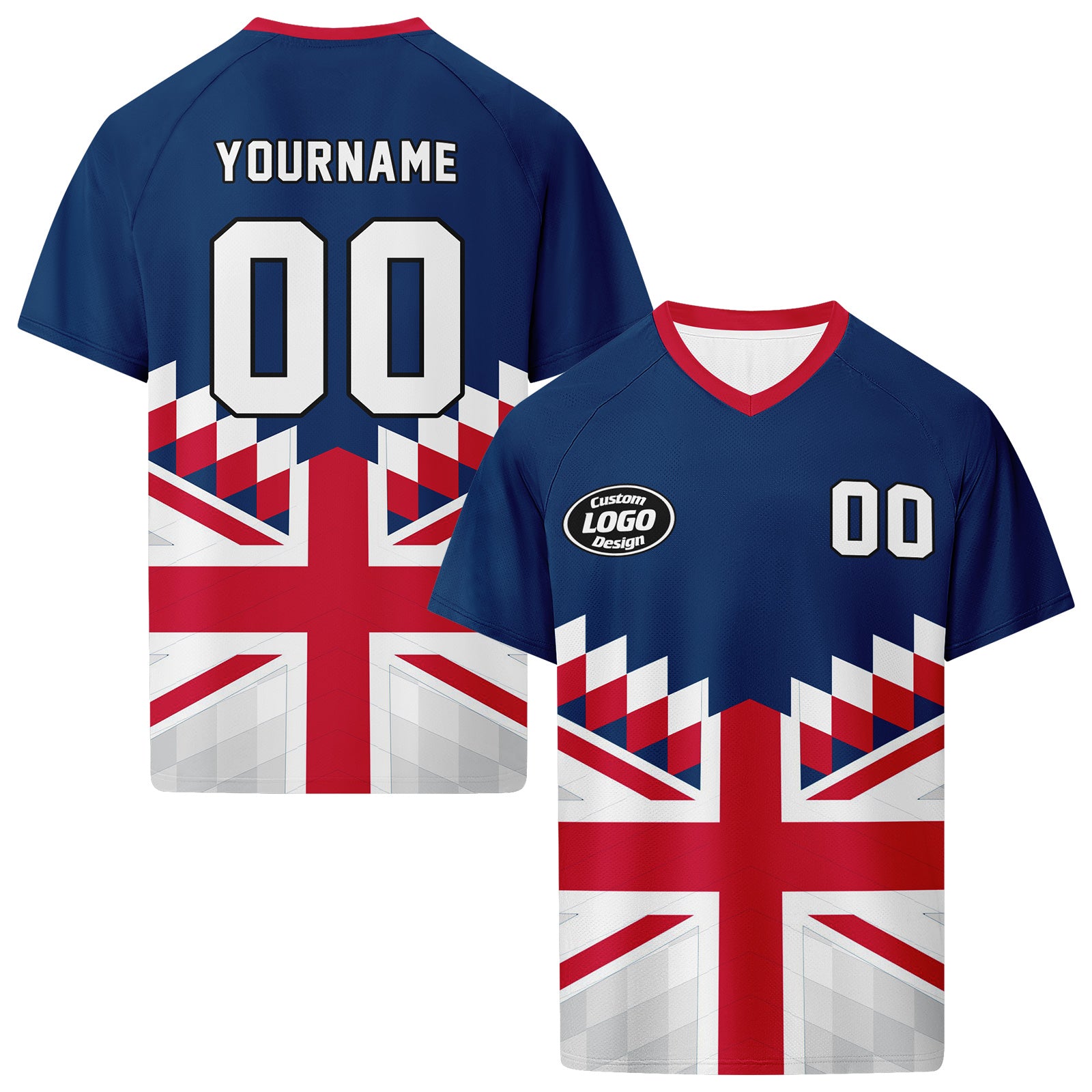 Custom England 2026 World Cup Football Shirt Customized Soccer Jersey for Fans Add Your Name & Number FZ190-F023109-10