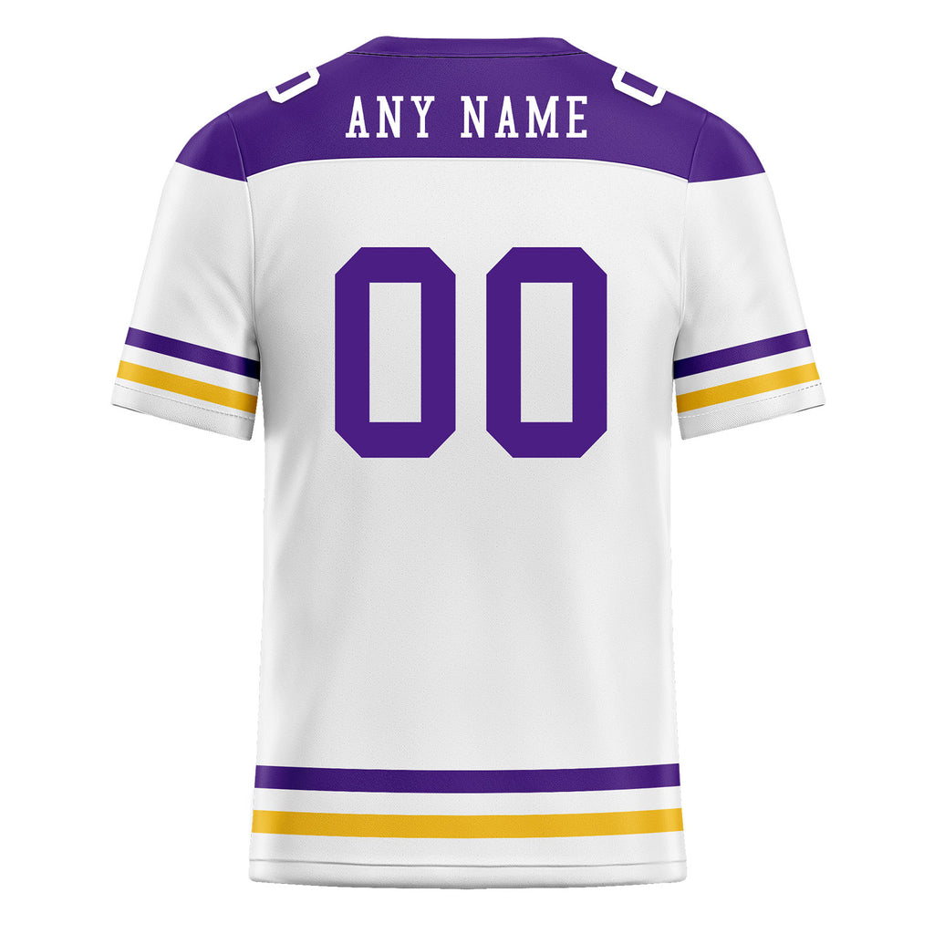 Custom Minnesota Personalized Authentic Football Jersey FBJ02-E0607-22