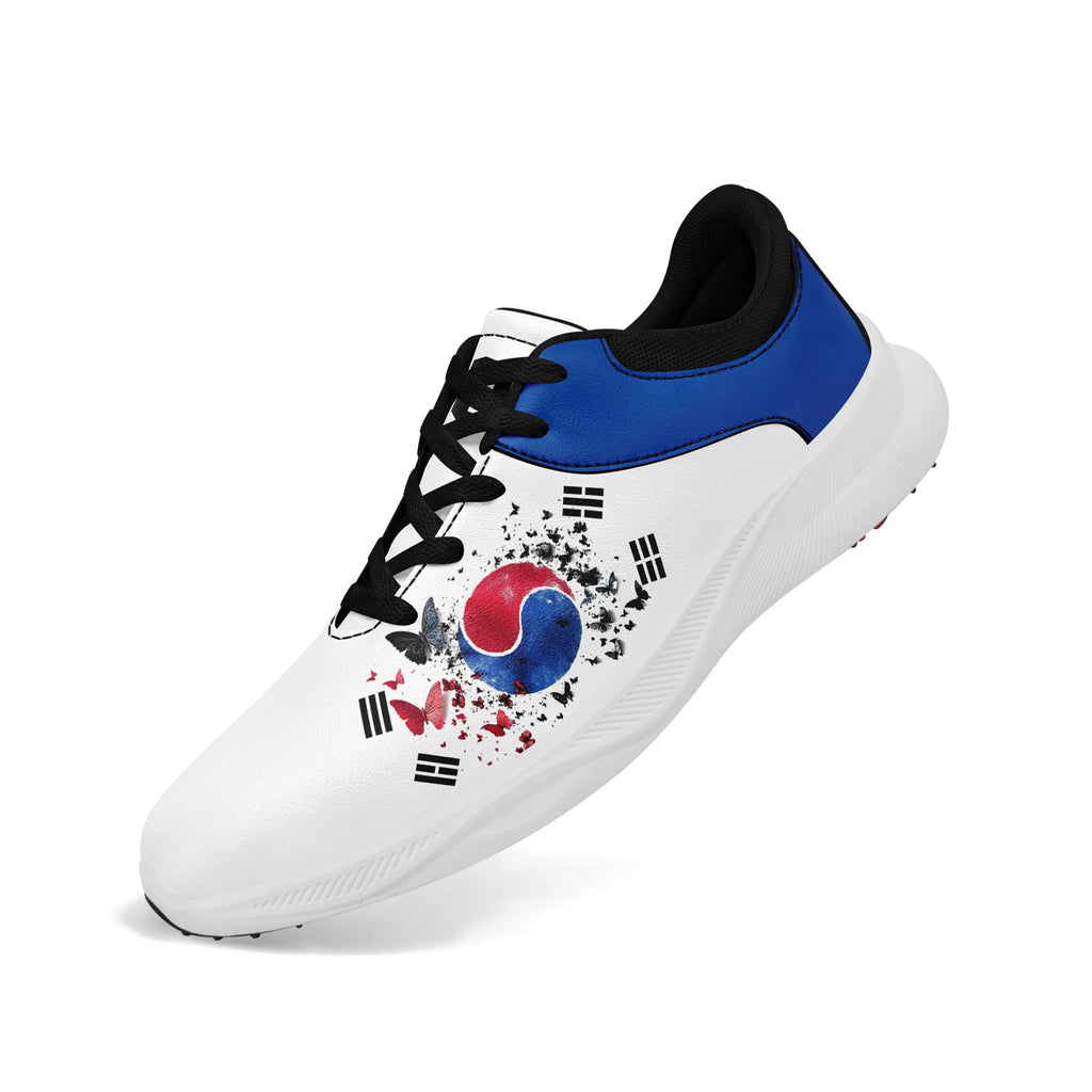 Custom South Korea 2026 World Cup Sneakers DIY Country Flag Running Shoes Lightweight Sport Shoes Gift for Football Fans Personalized Team Name and Logo FN062-F009110-4