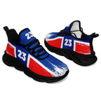 Custom 2026 World Cup Norway Sneakers DIY Country Flag Running Shoes Lightweight Sport Shoes Gift for Football Fans Personalized Team Name and Logo FN003-F027078-10