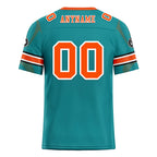 Custom Light Green Miami Personalized Authentic Football Jersey FBJ02-D025033-25