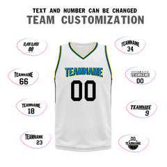 Custom White Splash-Ink City Edition Personalized Sports Uniform Authentic Basketball Jersey BBJ01-D06101-12