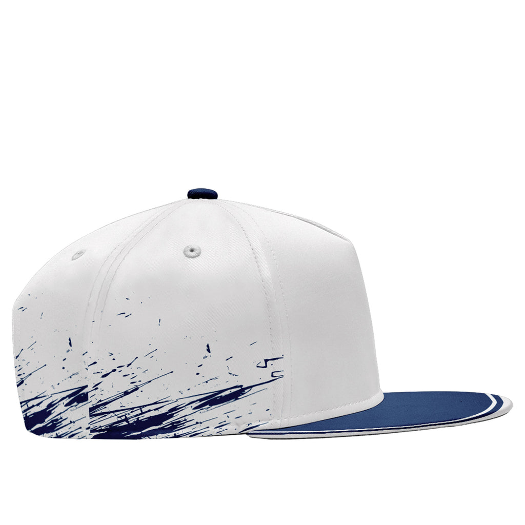 Custom White Blue Indianapolis Football Jersey and Hat Combo Offer Personalized Combo ZH-D020326-14