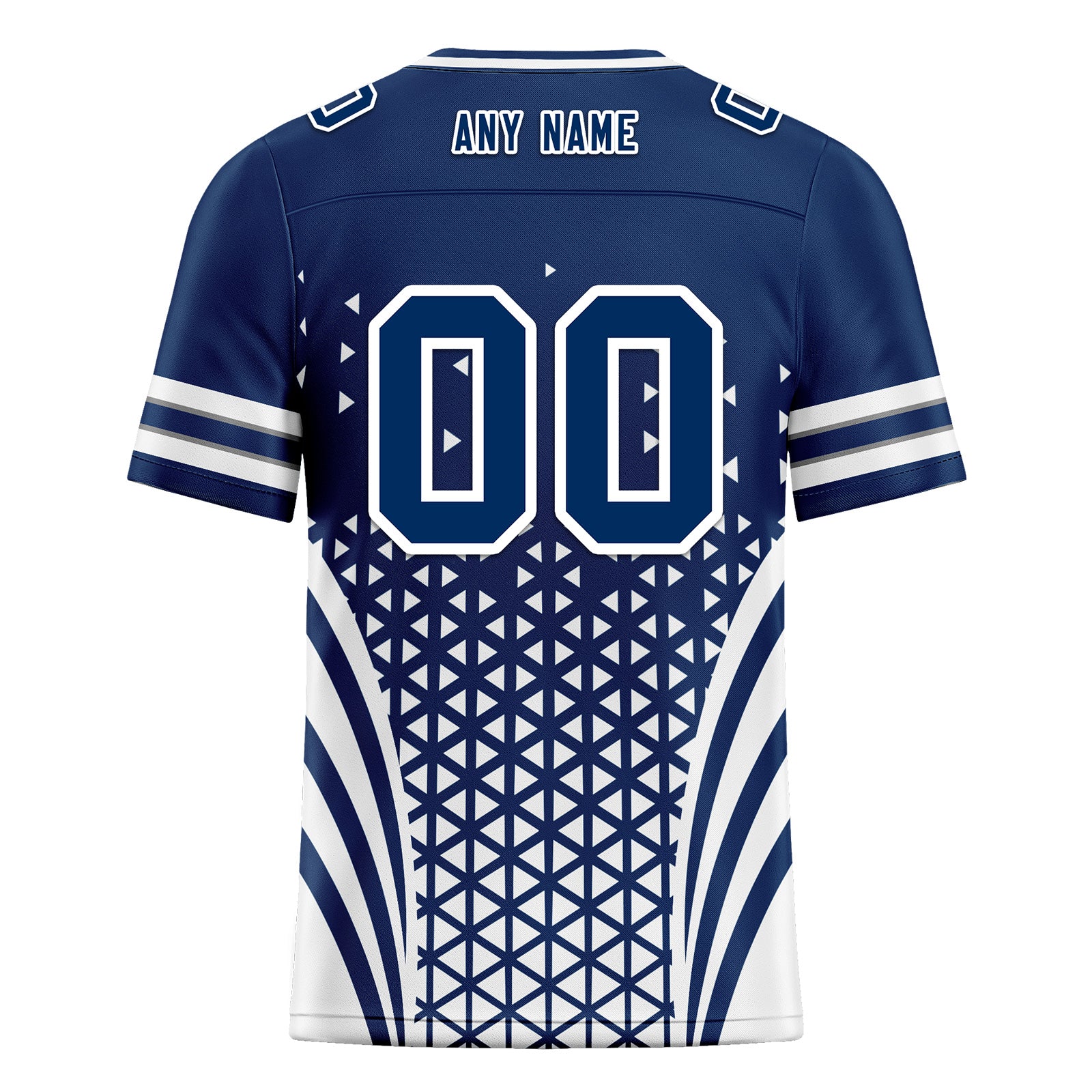 Custom Blue White Indiana Football Jersey and Sports Shoes Combo Offer Personalized Combo ZH-D023031-14