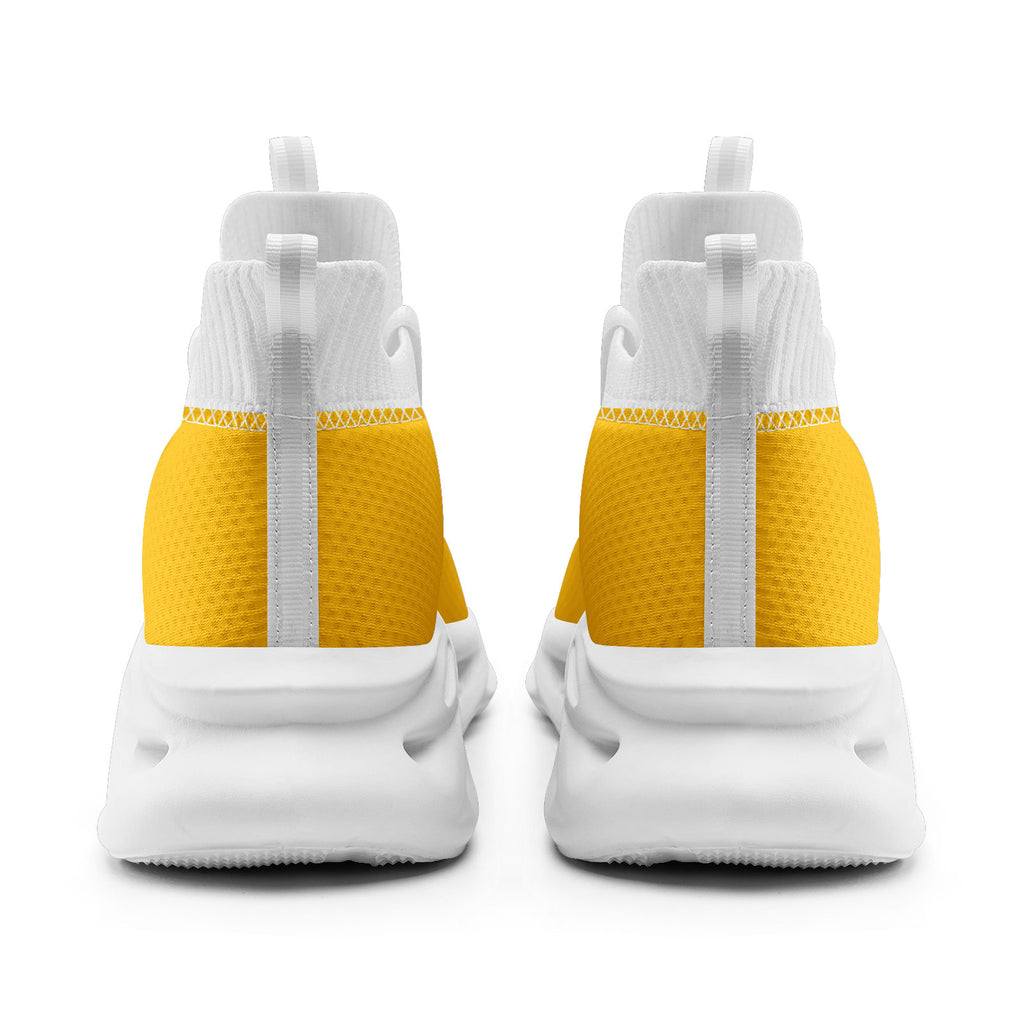 Custom Yellow Blue California MaxSoul Shoes and Hat Combo Offer Personalized Combo ZH-D028017-27