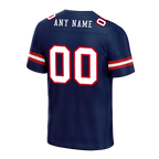 Custom Blue Classic Style Personalized Authentic Football Jersey FBJ02-bd0a70b0