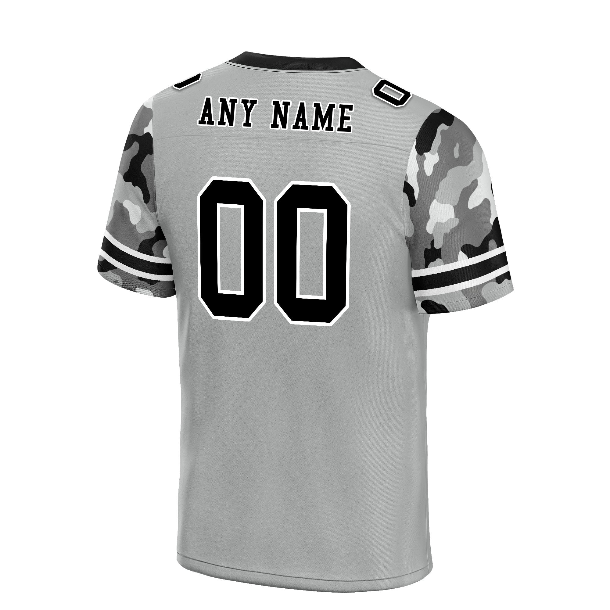 Custom Camo Personalized Authentic Football Jersey FBJ02-D06125