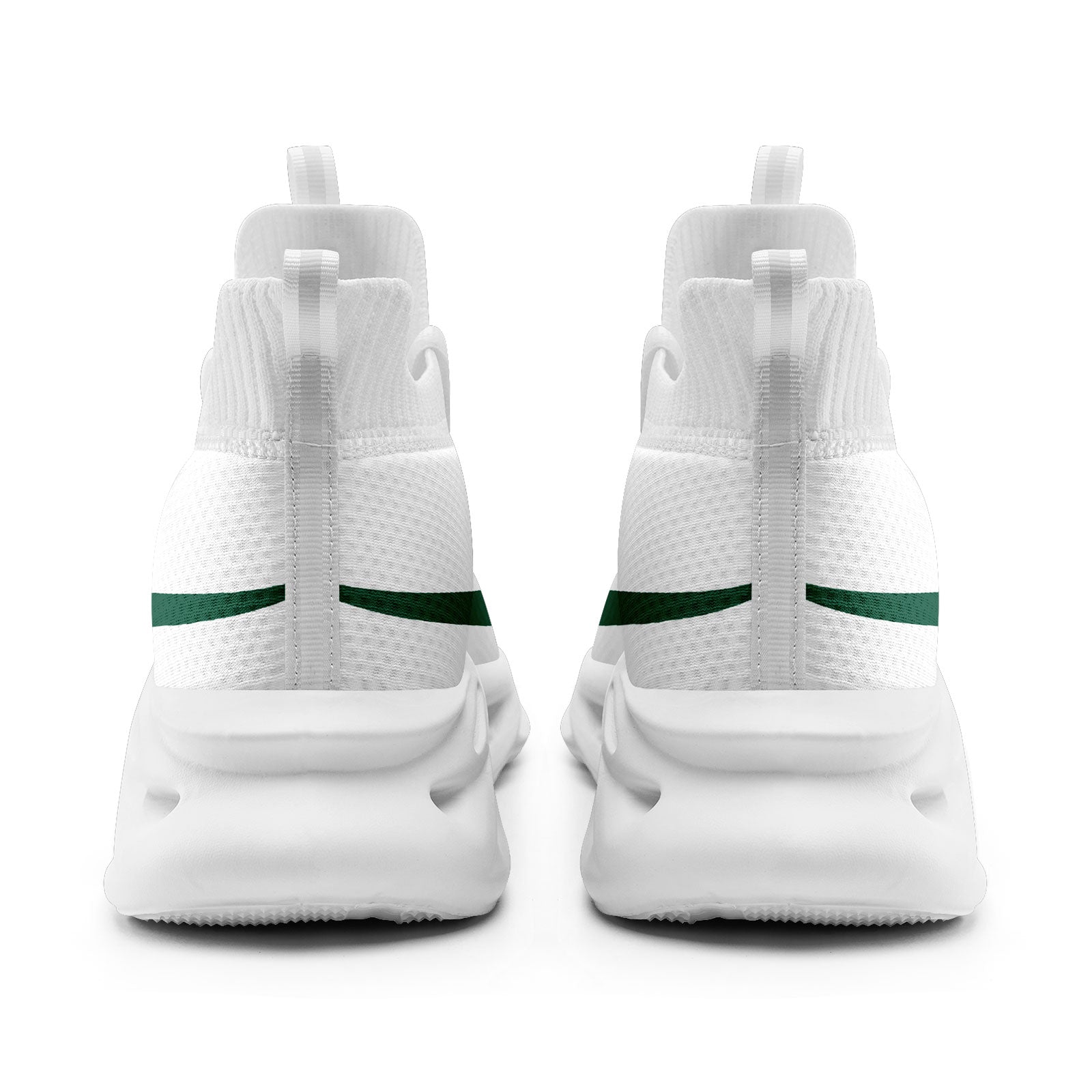 Custom White New York Football Jersey and Sports Shoes Combo Offer Personalized Combo ZH-D025008-30