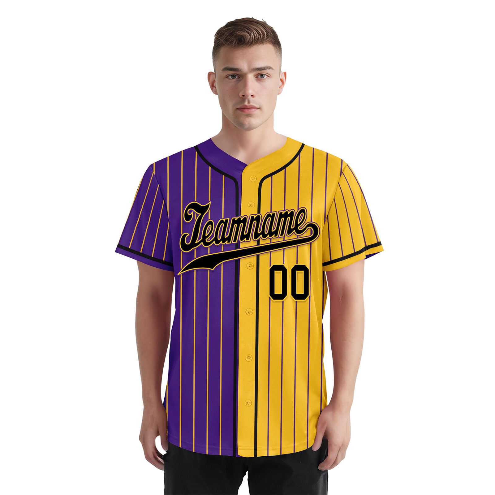 Custom Stripe Fashion Personalized Authentic Baseball Jersey BSBJ01-E06043-9