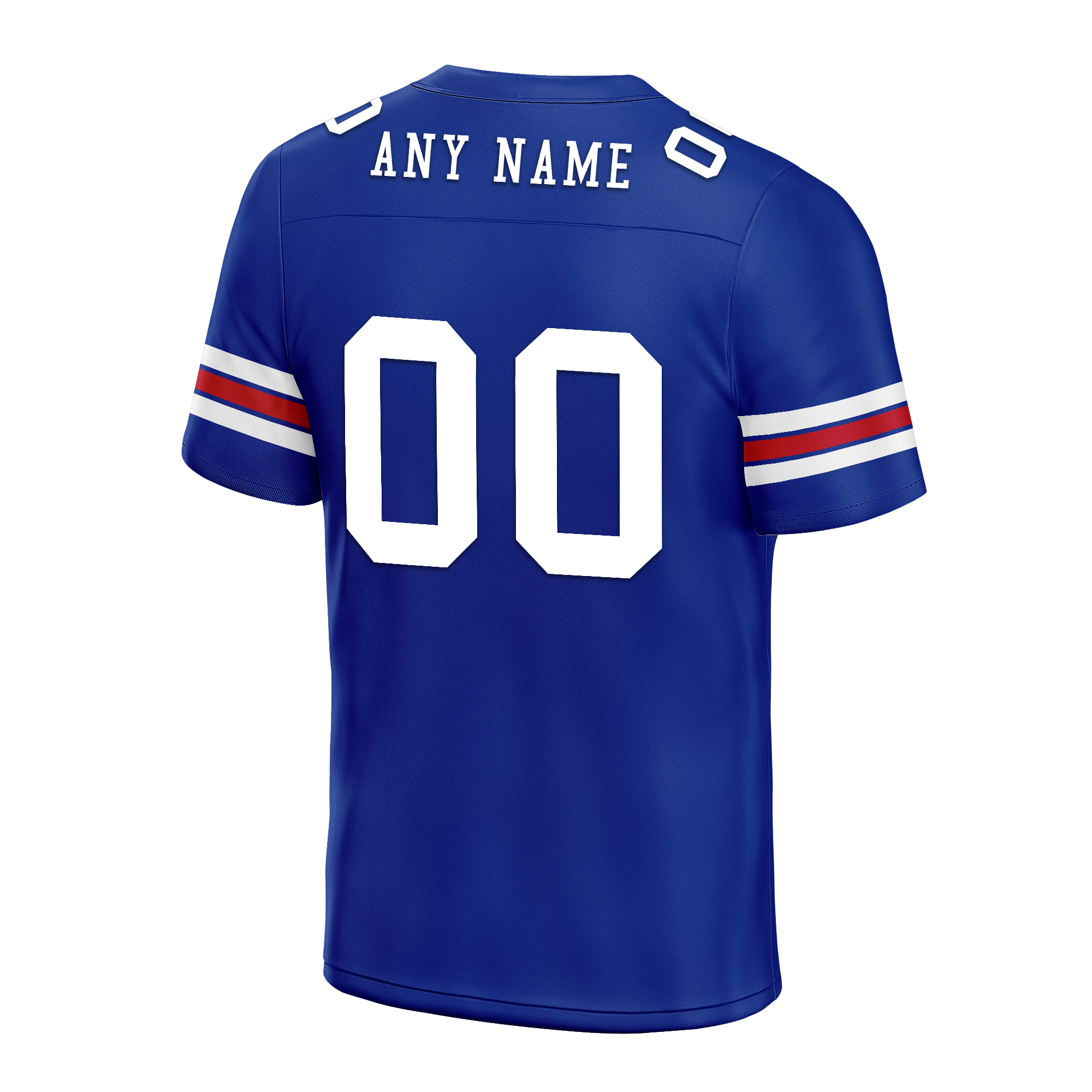 Custom Blue Classic Style Personalized Authentic Football Jersey FBJ02-bd0a70aa