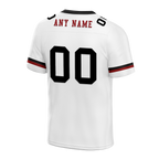 Custom White Black Classic Style Personalized Authentic Football Jersey FBJ02-bd0a700b