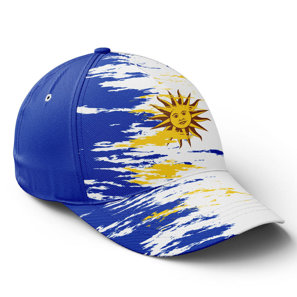 Personalized 2026 Uruguay Soccer Fan Hat - Add Your Name & Design Custom 2026 Football Tournament Hat YW061-F009129-2