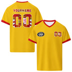 Custom Spain 2026 World Cup Football Shirt Customized Soccer Jersey for Fans Add Your Name & Number FZ190-F025072-3