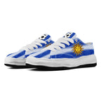 Custom Uruguay 2026 World Cup Sneakers DIY Country Flag Running Shoes Lightweight Sport Shoes Gift for Football Fans Personalized Team Name and Logo FN038-F009112-1