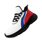 Custom South Korea 2026 World Cup Sneakers DIY Country Flag Running Shoes Lightweight Sport Shoes Gift for Football Fans Personalized Team Name and Logo FN079-F009131-2
