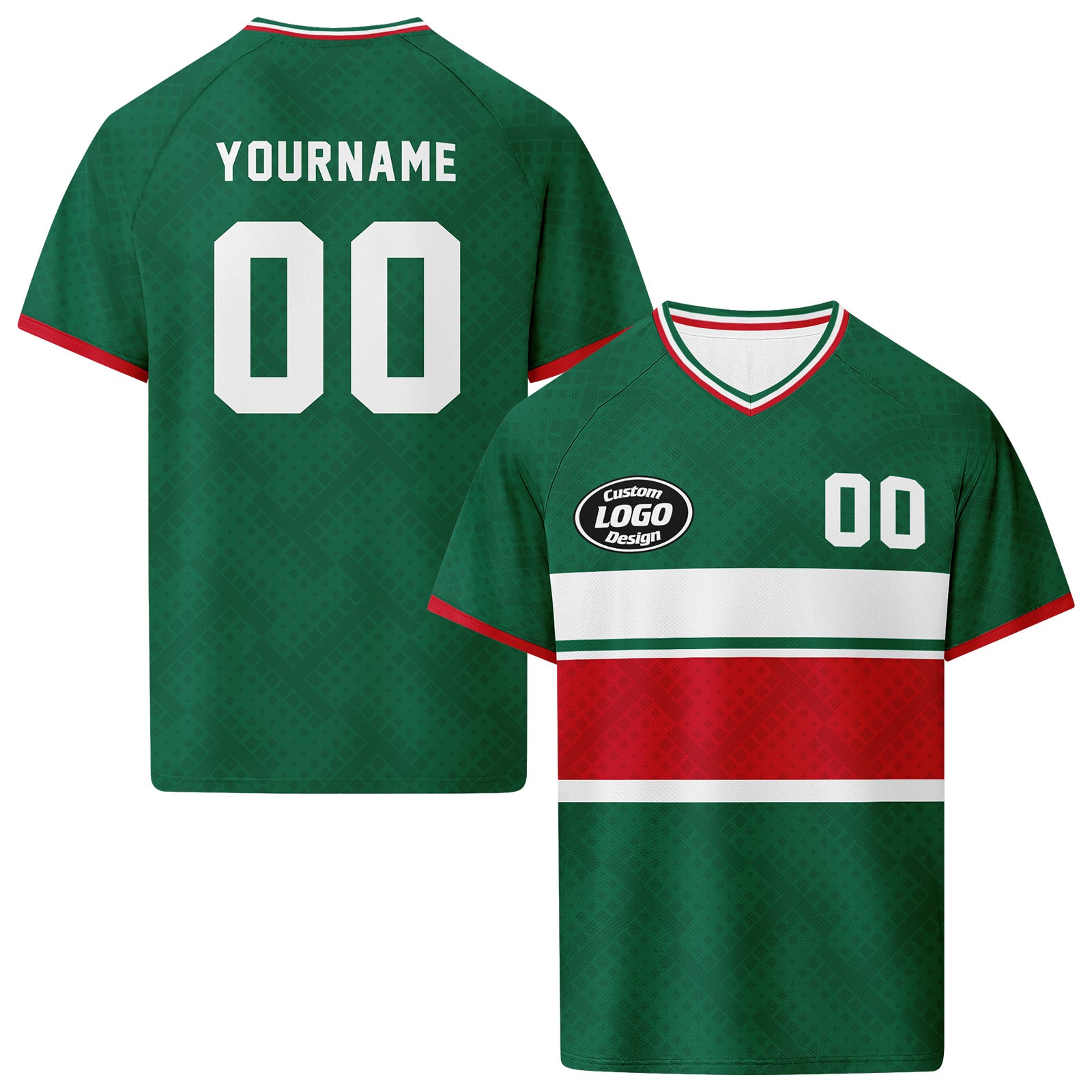 Custom Mexico 2026 World Cup Football Shirt Customized Soccer Jersey for Fans Add Your Name & Number FZ190-F009151-5