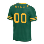 Custom Green Yellow Green Bay Personalized Authentic Football Jersey FBJ02-E0601-7