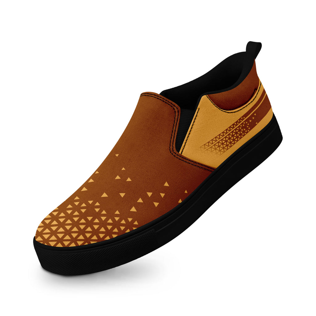 Custom Canvas Sneakers Personalized Slip On Shoes FN071-E023042-2