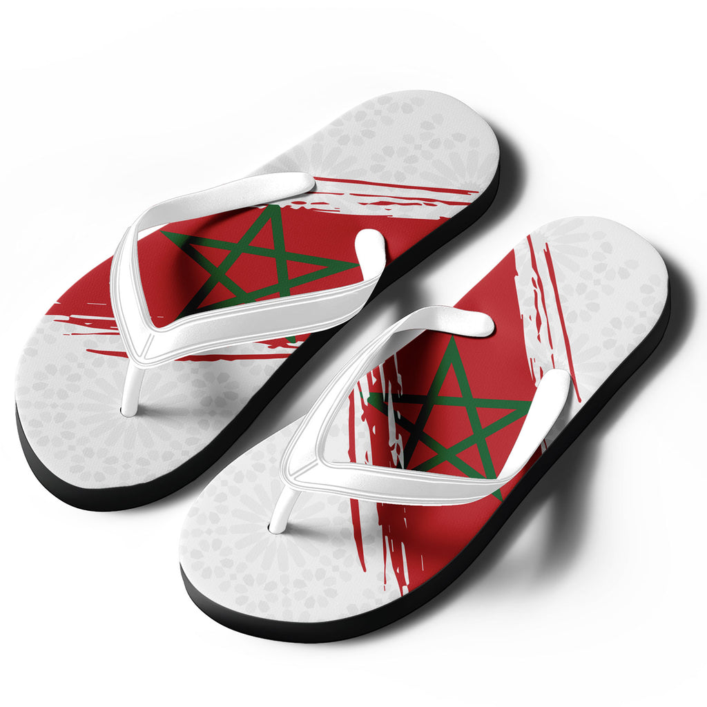 Custom Morocco 2026 World Cup Sneakers DIY Country Flag Running Shoes Lightweight Sport Shoes Gift for Football Fans Personalized Team Name and Logo FN058-F009124-5