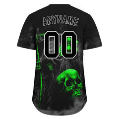 Custom Gothic Personalized Authentic Baseball Jersey BSBJ01-E06002