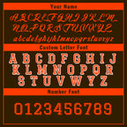 Custom Brown Orange Cleveland Jacket and Sports Shoes Combo Offer Personalized Combo ZH-D020294-8