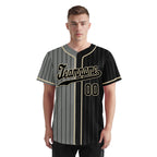Custom Stripe Fashion Personalized Authentic Baseball Jersey BSBJ01-E06043-3