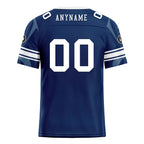 Custom Blue Black Indianapolis Football Jersey and Sports Shoes Combo Offer Personalized Combo ZH-D025008-16