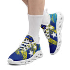 Custom Curaçao 2026 World Cup Sneakers DIY Country Flag Running Shoes Lightweight Sport Shoes Gift for Football Fans Personalized Team Name and Logo FN003-F009074-4