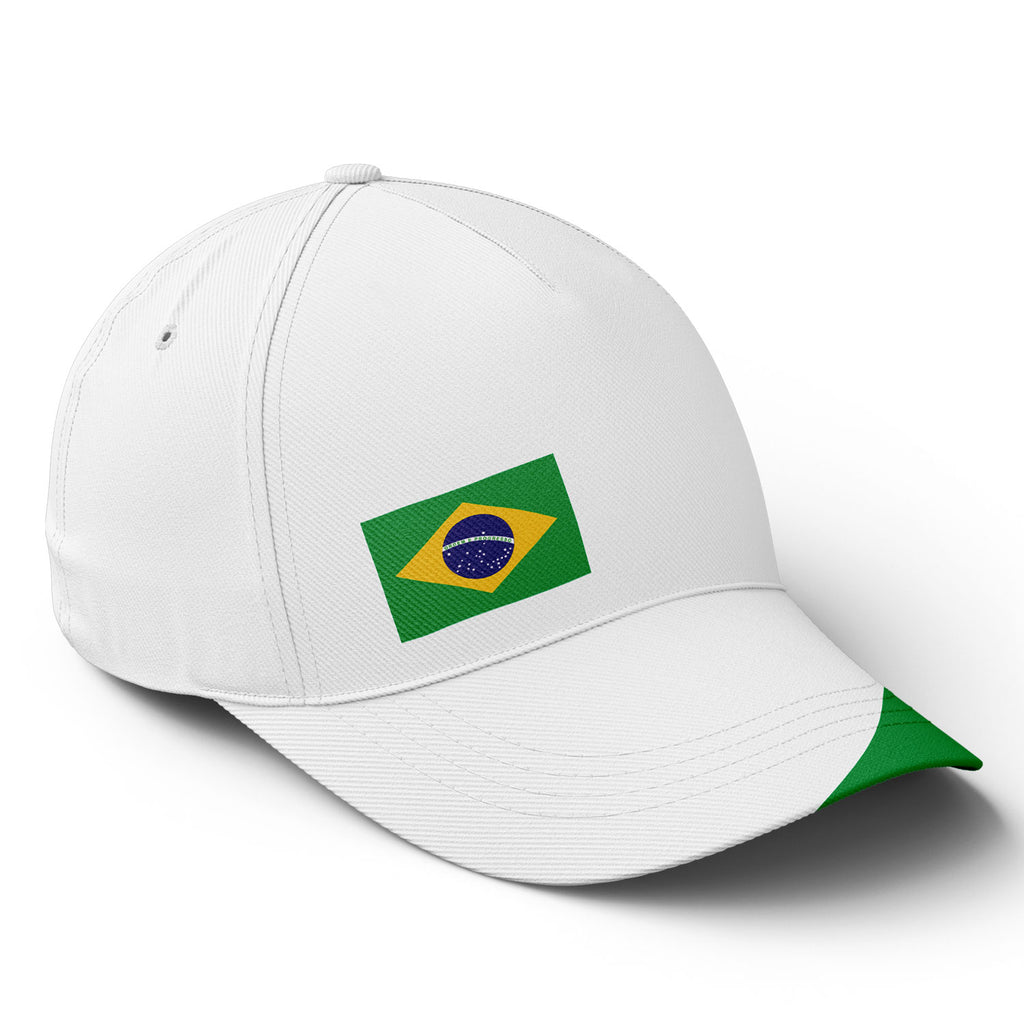 Personalized 2026 Brazil Soccer Fan Hat - Add Your Name & Design Custom 2026 Football Tournament Hat YW061-F027074-3