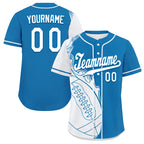 Custom Blue White Jersey and TN Shoes Combo Offer Personalized ZH-D0200101-11
