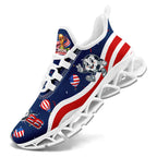 Custom United States 2026 World Cup Sneakers DIY Country Flag Running Shoes Lightweight Sport Shoes Gift for Football Fans Personalized Team Name and Logo FN003XD-F028038-3