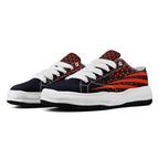 Custom Black Orange Illinois Shoes Personalized Sneaker FN038-D023003-7 Custom Online
