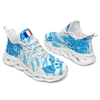 Custom France 2026 World Cup Sneakers DIY Country Flag Running Shoes Lightweight Sport Shoes Gift for Football Fans Personalized Team Name and Logo FN003-F025037-7