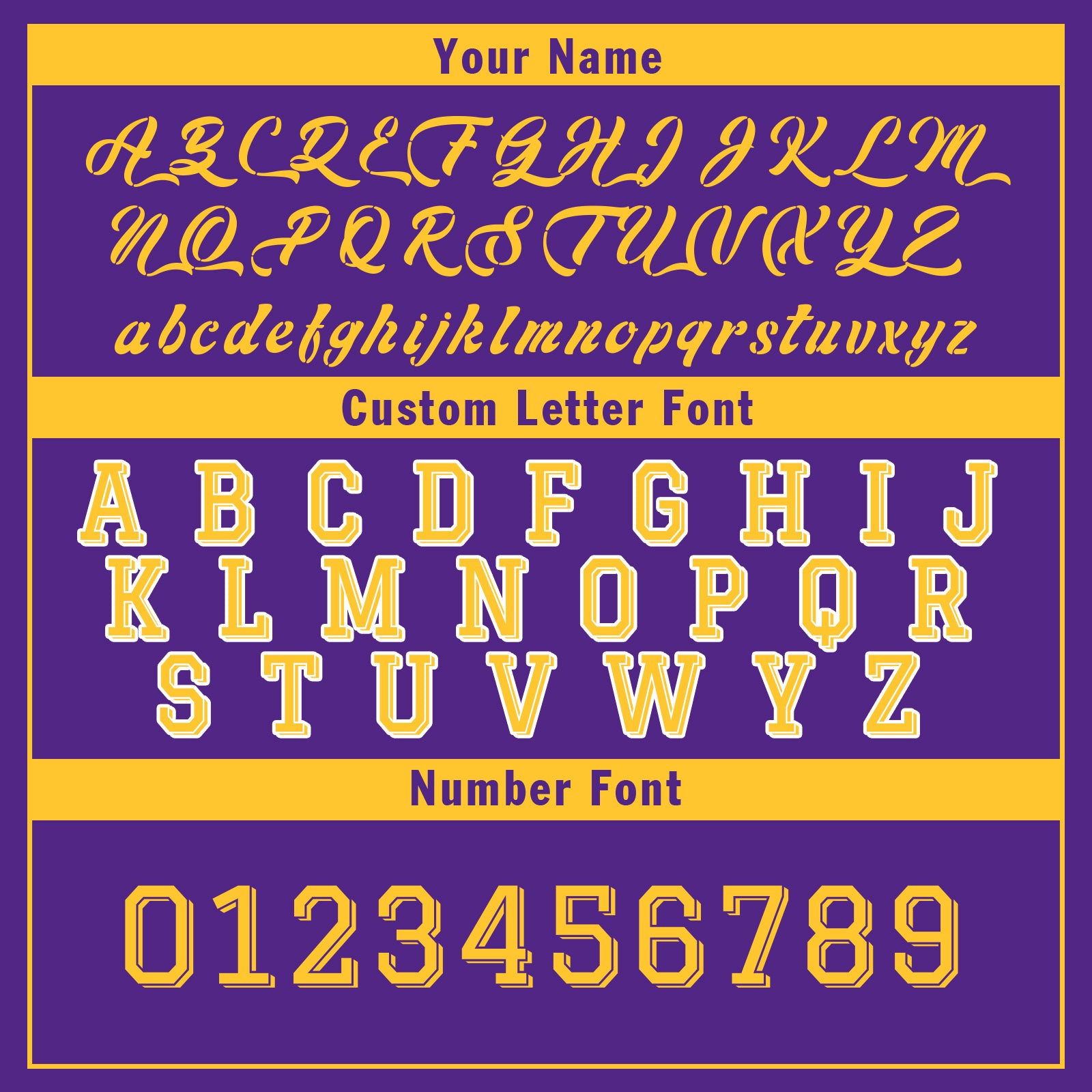 Custom Purple Yellow Minnesota Jacket Bomber Full-Snap Varsity Letterman Personalized Jacket FZ005SX-D020290-17