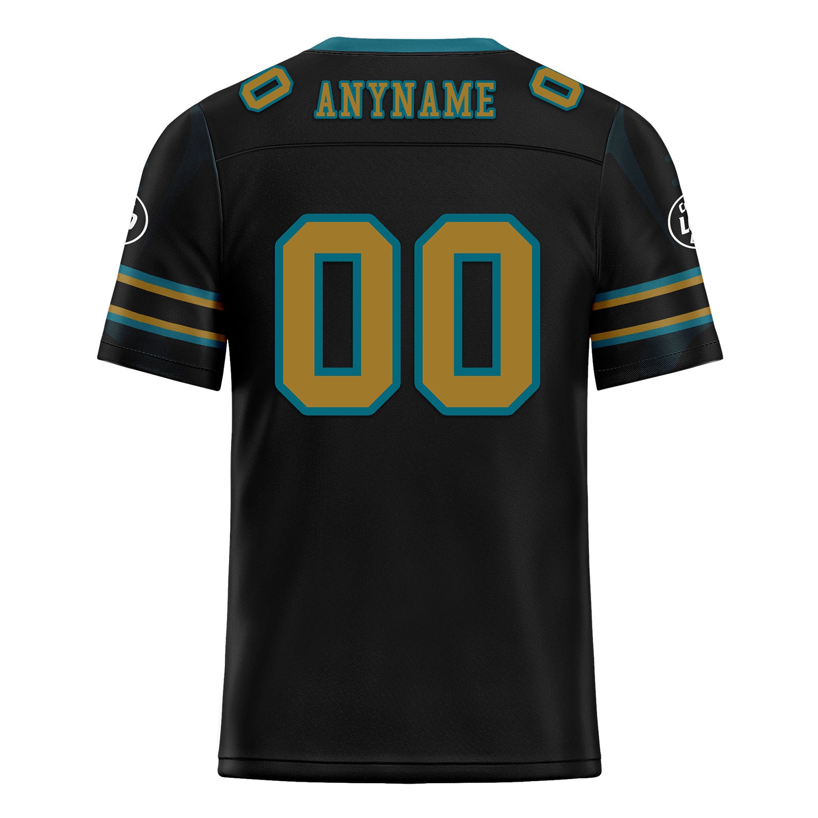 Custom Black Jacksonville Personalized Authentic Football Jersey FBJ02-D025033-17