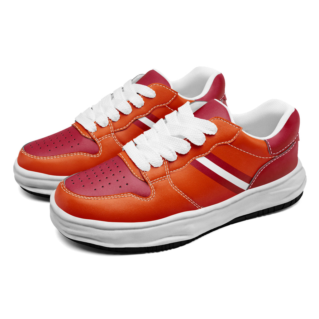 Custom Red Orange Tampa Bay Shoes Personalized Sneaker FN032-D020389-29