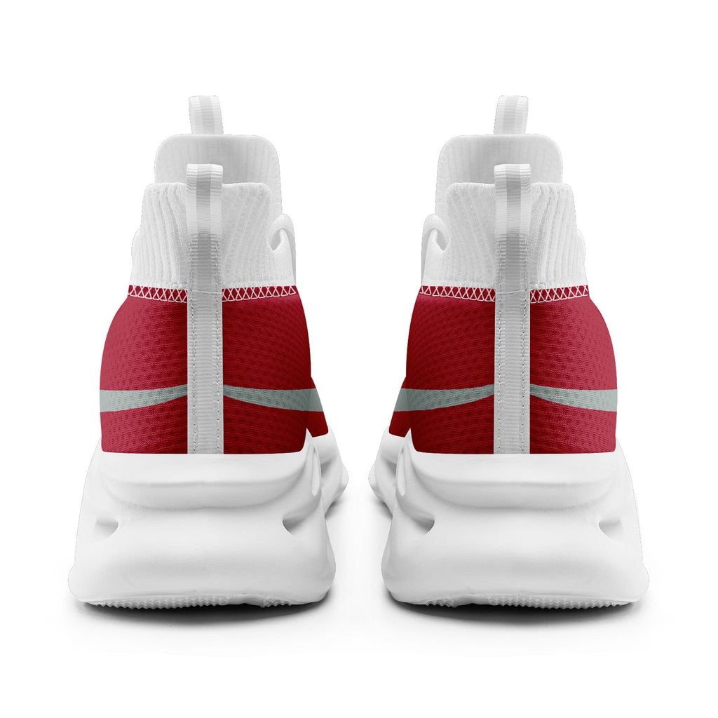 Custom Red Atlanta Football Jersey and Sports Shoes Combo Offer Personalized Combo ZH-D025008-2