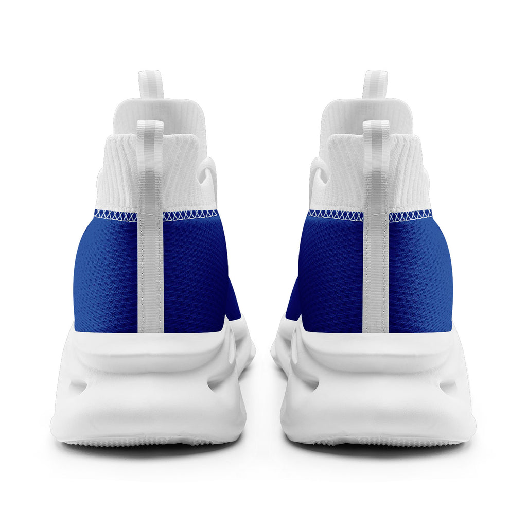 Custom Blue Red New York MaxSoul Shoes and Hat Combo Offer Personalized Combo ZH-D028017-18