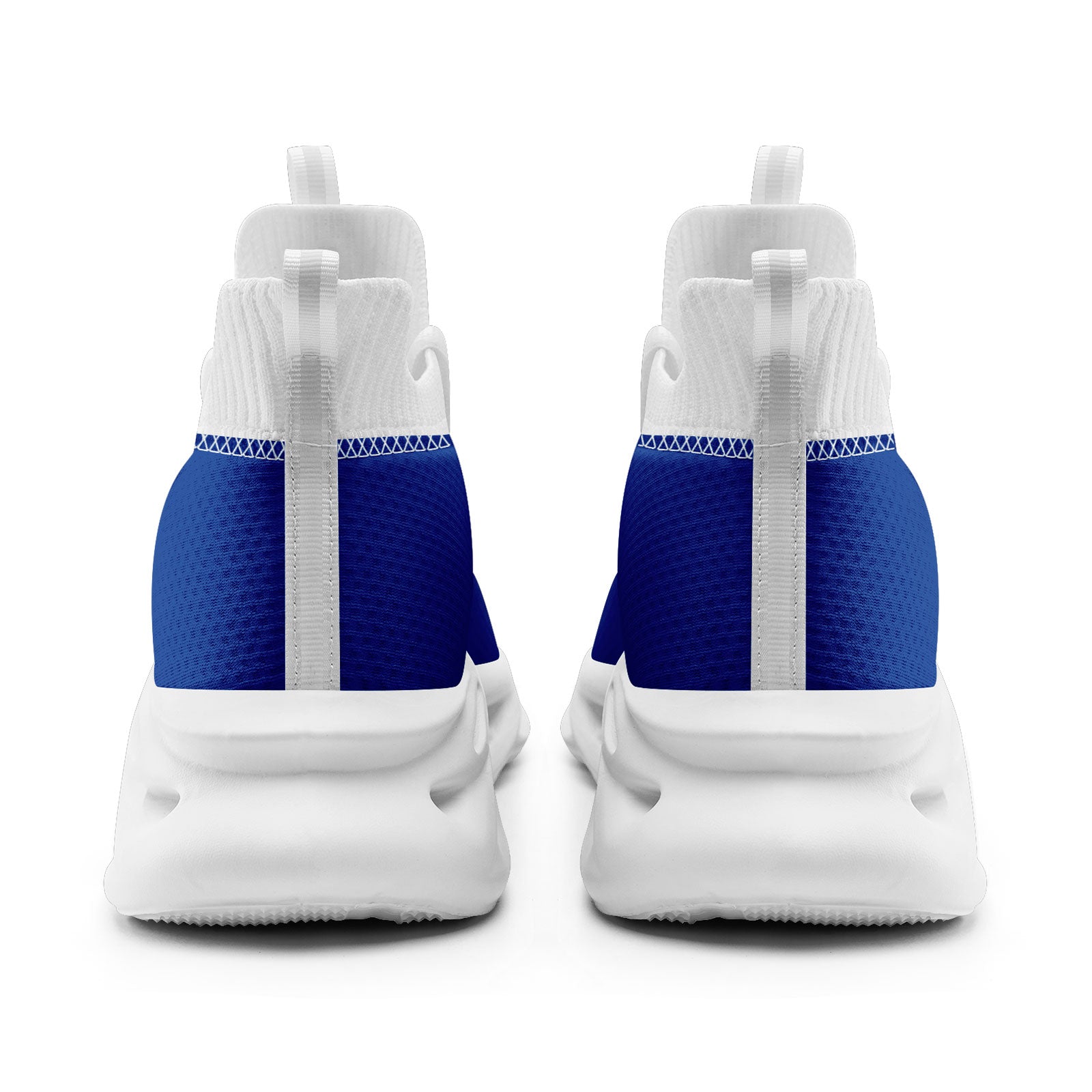 Custom Blue Red New York MaxSoul Shoes and Hat Combo Offer Personalized Combo ZH-D028017-18