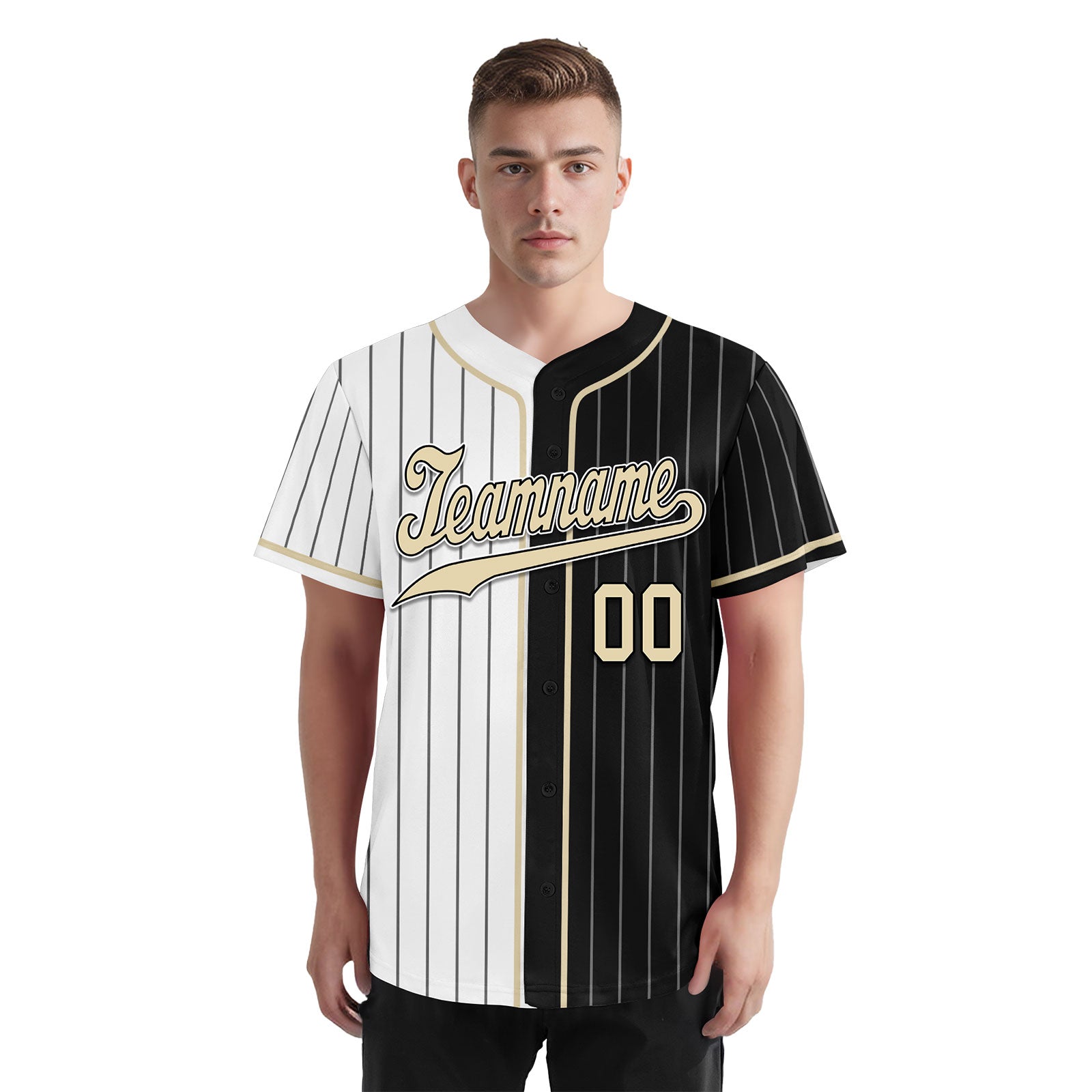 Custom Stripe Fashion Personalized Authentic Baseball Jersey BSBJ01-E06043-6