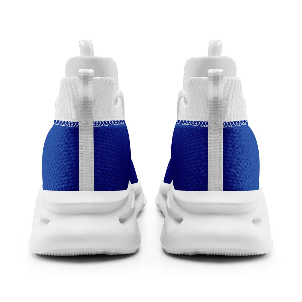 Custom Yellow Blue California MaxSoul Shoes and Hat Combo Offer Personalized Combo ZH-D028017-8