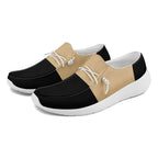 Custom Black Gold New Orleans Jacket and Sports Shoes Combo Offer Personalized Combo ZH-D020294-19