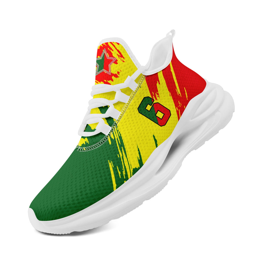 Custom 2026 World Cup Portugal Sneakers DIY Country Flag Running Shoes Lightweight Sport Shoes Gift for Football Fans Personalized Team Name and Logo FN079-F023086-10