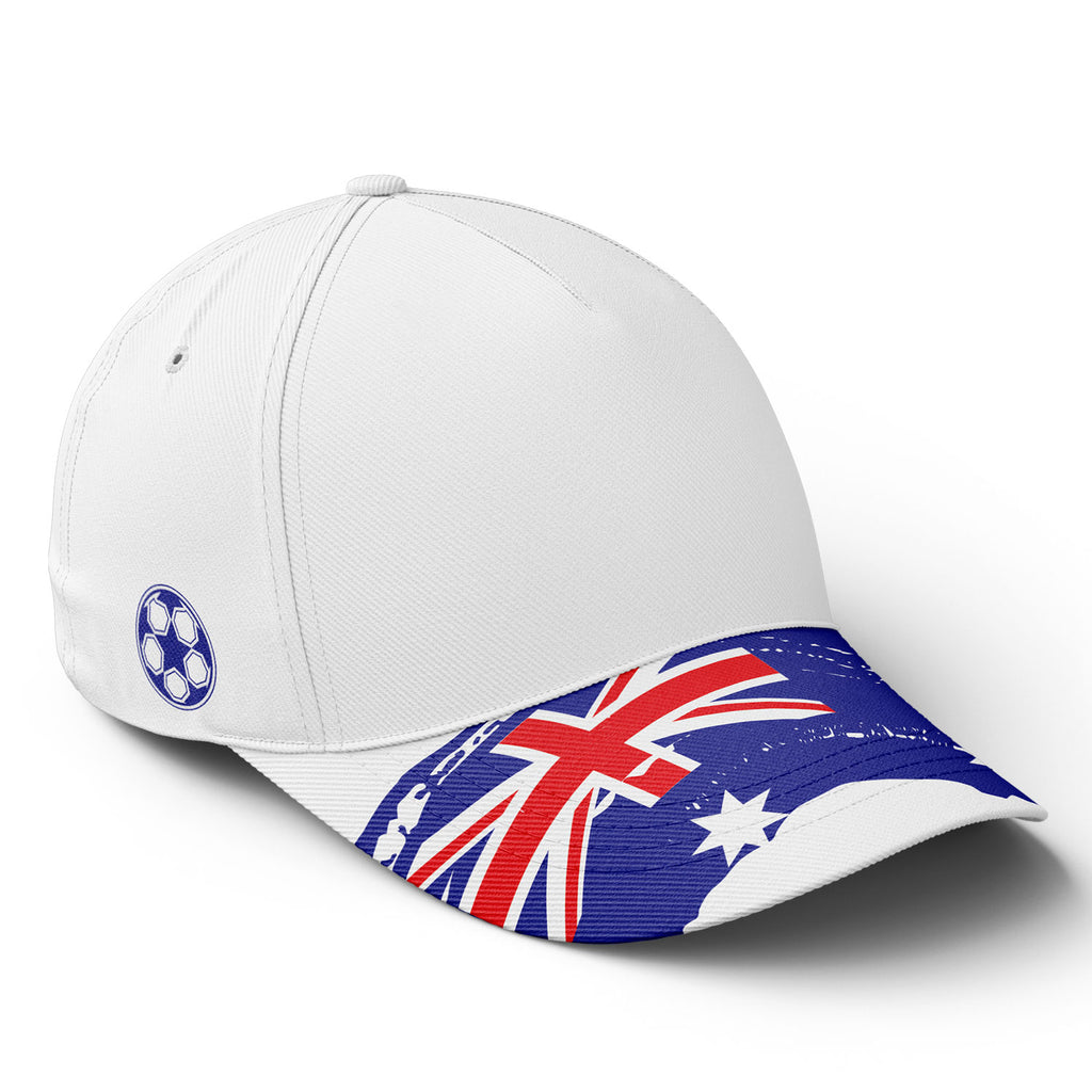 Personalized 2026 Australia Soccer Fan Hat - Add Your Name & Design Custom 2026 Football Tournament Hat YW061-F025138-2